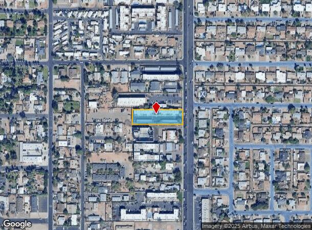  1822 N 32Nd St, Phoenix, AZ Parcel Map