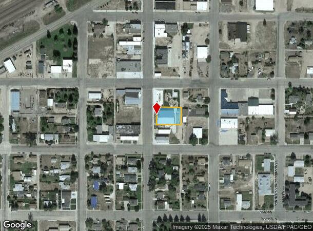  309 Main St, Pine Bluffs, WY Parcel Map