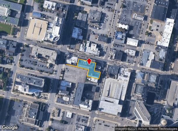  68 W Chippewa St, Buffalo, NY Parcel Map