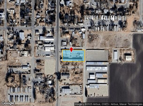 702 Highway 208, Yerington, NV Parcel Map