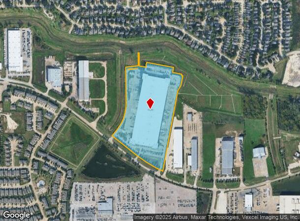  4800 W Greens Rd, Houston, TX Parcel Map
