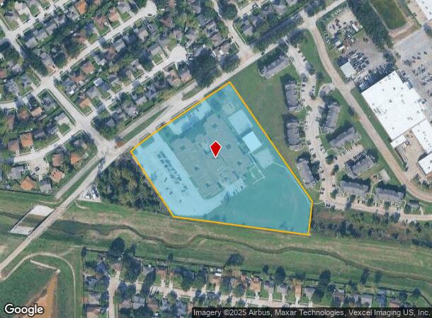 3345 W Greens Rd, Houston, TX Parcel Map