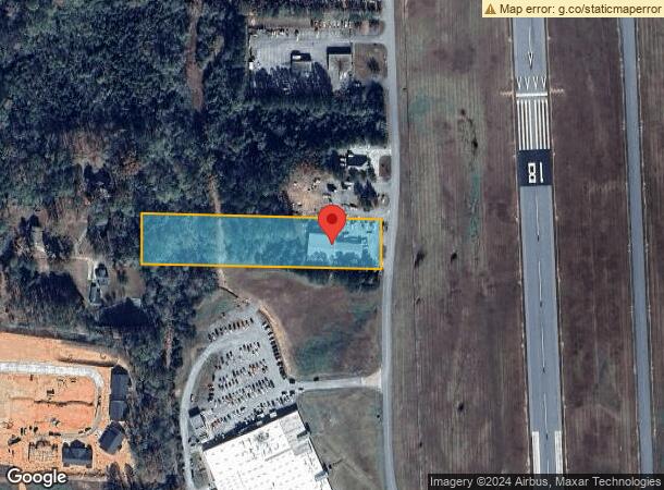  1996 Airport Blvd, Alexander City, AL Parcel Map