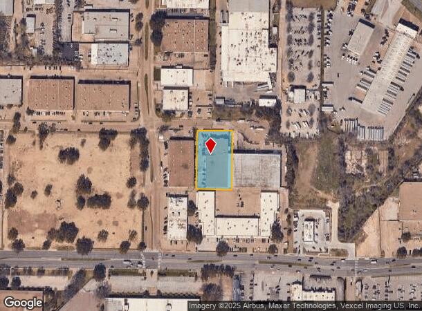  1630 Prudential Dr, Dallas, TX Parcel Map