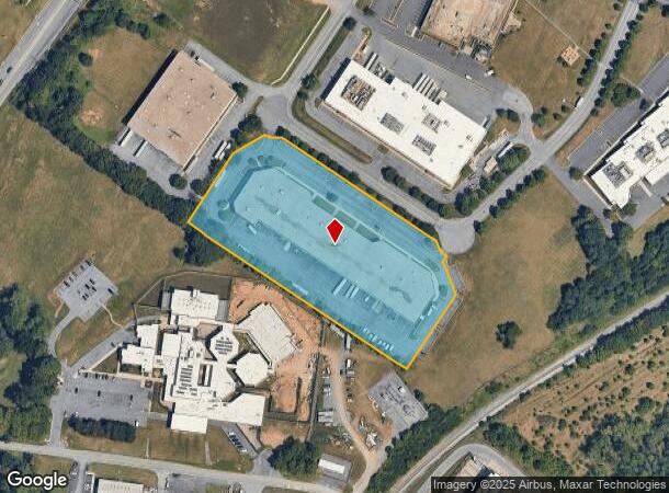  4845 Governors Way, Frederick, MD Parcel Map