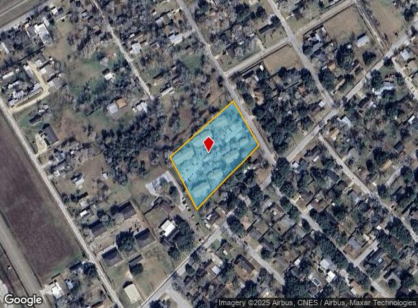  306 S Colorado St, Edna, TX Parcel Map