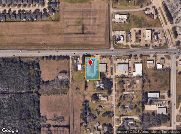 7402 Broadway St, Pearland, TX Parcel Map