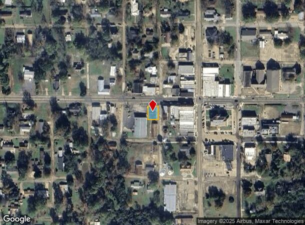  203 W Houston St, Linden, TX Parcel Map
