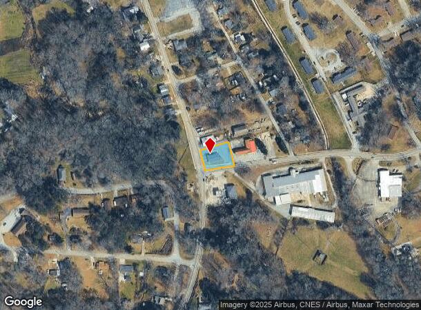 589 S Pond St, Toccoa, GA Parcel Map