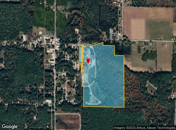  2625 W Winston Rd, Rothbury, MI Parcel Map