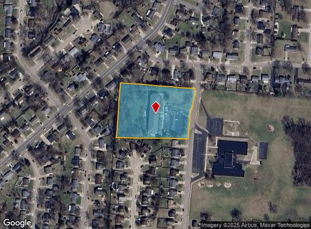 301 Sherman Dr, Franklin, OH Parcel Map
