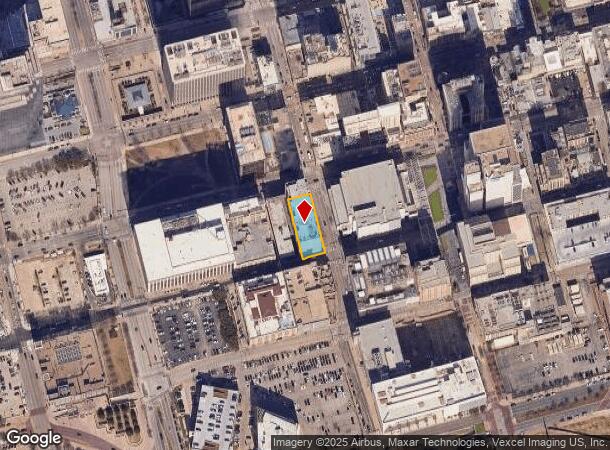  1208 Commerce St, Dallas, TX Parcel Map