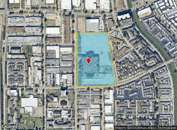  5959 Corporate Dr, Houston, TX Parcel Map