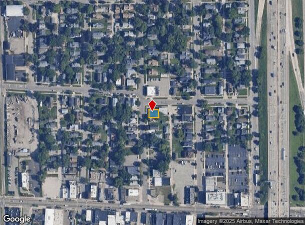454 Crosby St Nw, Grand Rapids, MI Parcel Map