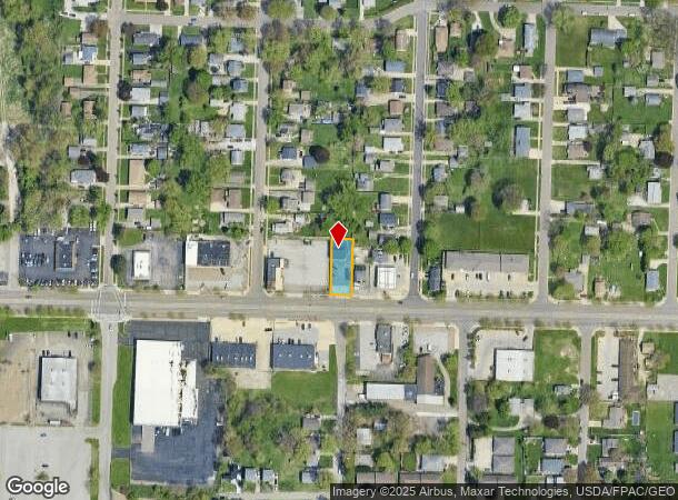  1115-1117 E Tallmadge Ave, Akron, OH Parcel Map