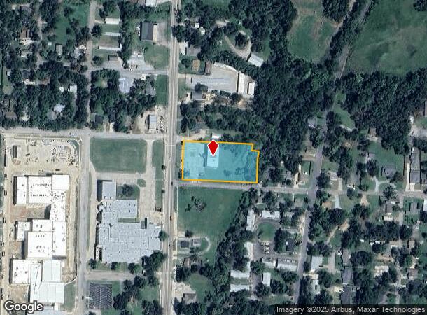  1400 N Center St, Bonham, TX Parcel Map