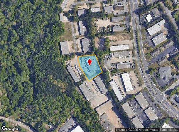 376 Sharon Industrial Way, Suwanee, GA Parcel Map