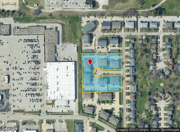 1 Oakbrook Ct, Bloomington, IL Parcel Map