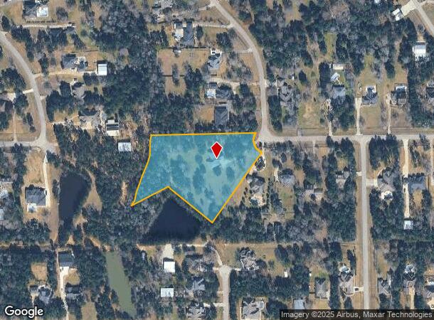 15599 Zoe Loop Dr, Montgomery, TX Parcel Map