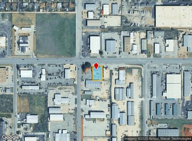  2257 Industrial Blvd, Abilene, TX Parcel Map