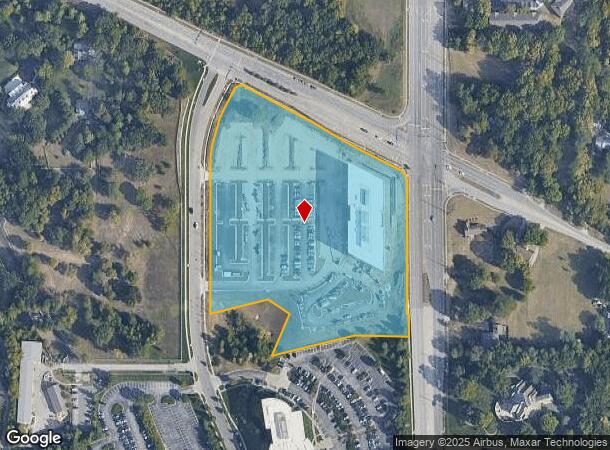 11141 Overbrook Rd, Leawood, KS Parcel Map