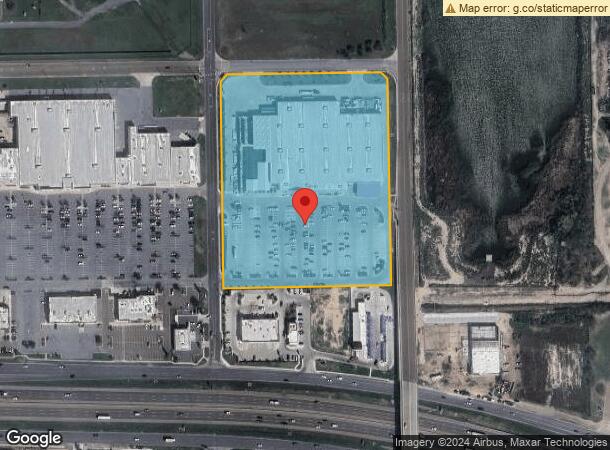  1402 N Bridge Ave, Weslaco, TX Parcel Map