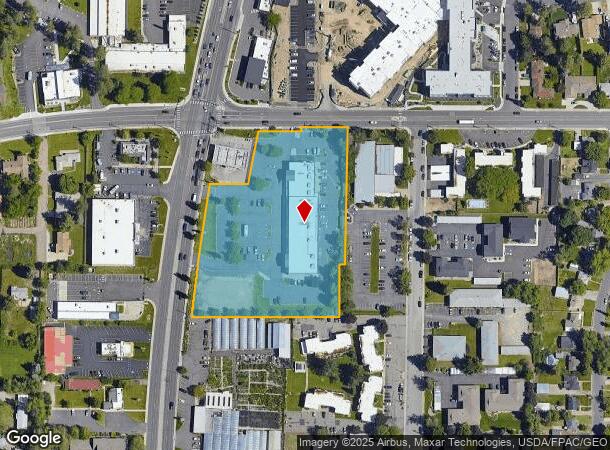 10208 N Division St, Spokane, WA Parcel Map