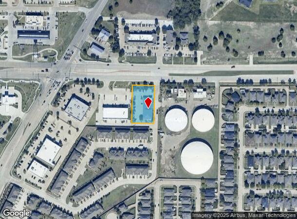  600 E Stacy Rd, Allen, TX Parcel Map