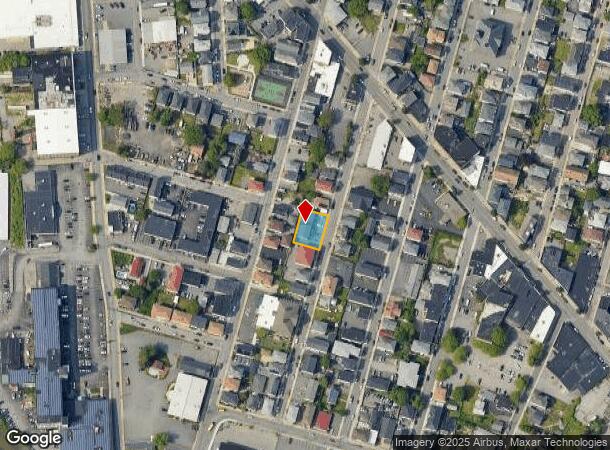 233 Harrison St, Fall River, MA Parcel Map