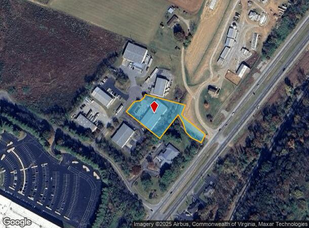 72 Executive Cir, Roanoke, VA Parcel Map