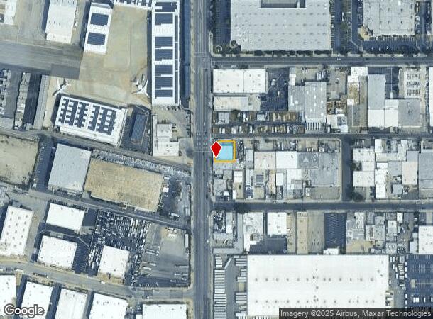 7922 Woodley Ave, Van Nuys, CA Parcel Map