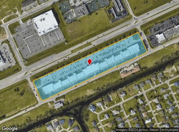  1242 Sw Pine Island Rd, Cape Coral, FL Parcel Map