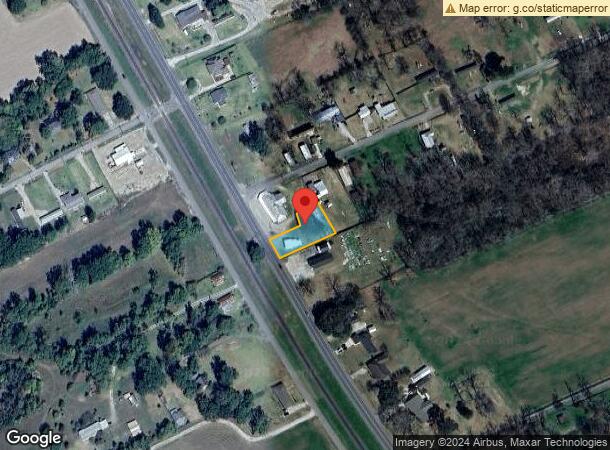  7177 Morganza Hwy, Morganza, LA Parcel Map