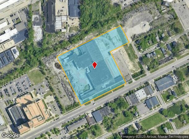  100 Oakman Blvd, Highland Park, MI Parcel Map