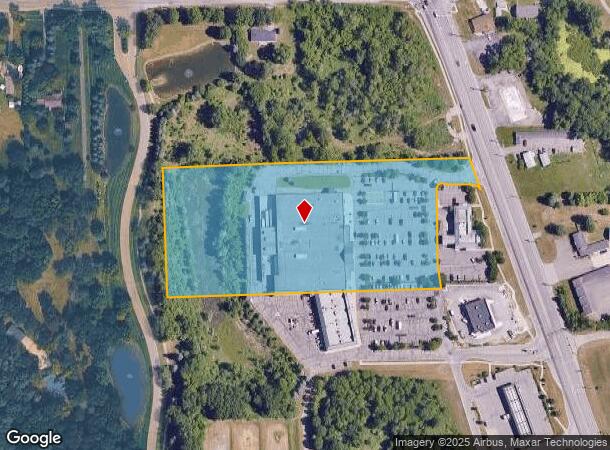9741 Dixie Hwy, Clarkston, MI Parcel Map