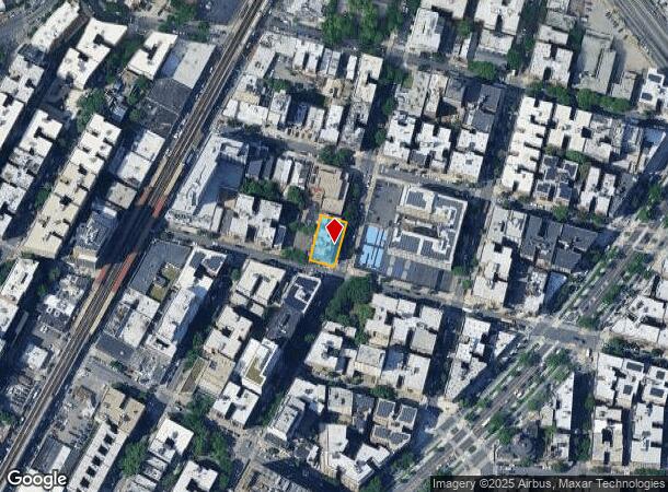  1857 Walton Ave, Bronx, NY Parcel Map