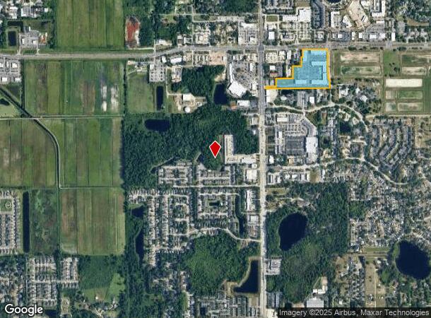  1144 E Mitchell Hammock Rd, Oviedo, FL Parcel Map