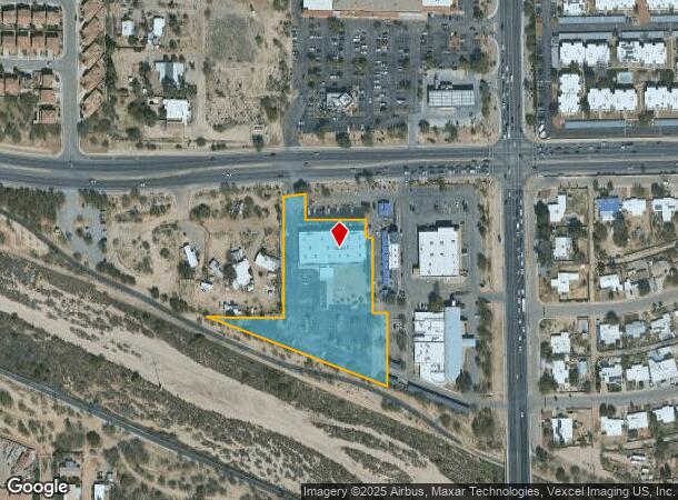 1455 W River Rd, Tucson, AZ Parcel Map