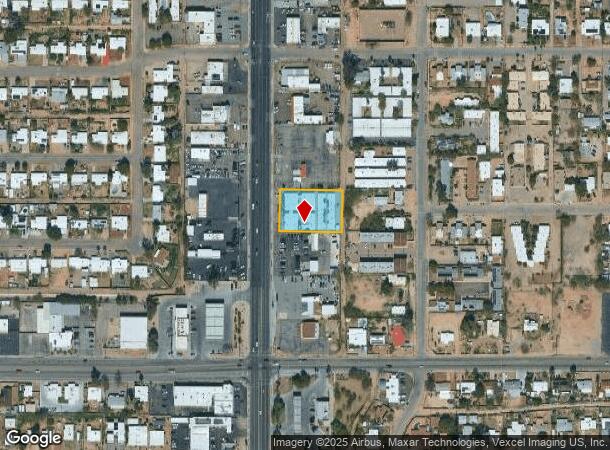 1725 S Craycroft Rd, Tucson, AZ Parcel Map