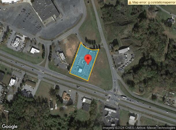  2012 E Marion St, Shelby, NC Parcel Map