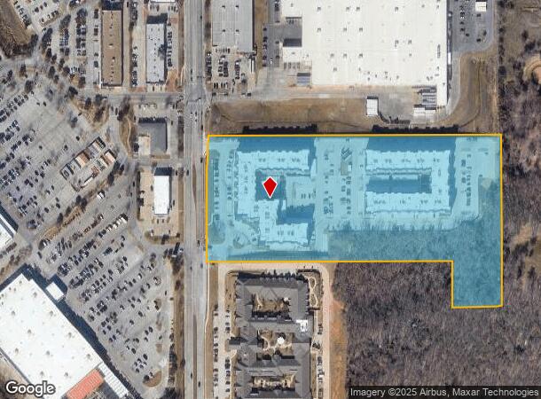  1851 Brinker Rd, Denton, TX Parcel Map