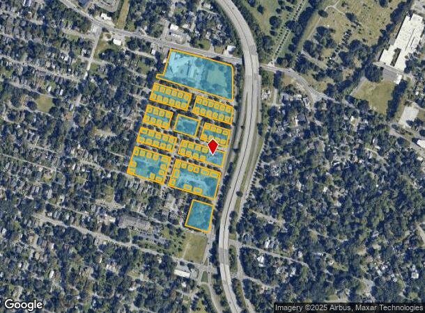 1518 E Park Ave, Savannah, GA Parcel Map