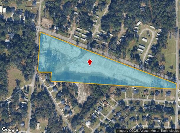  Arnall Dr, Allenhurst, GA Parcel Map