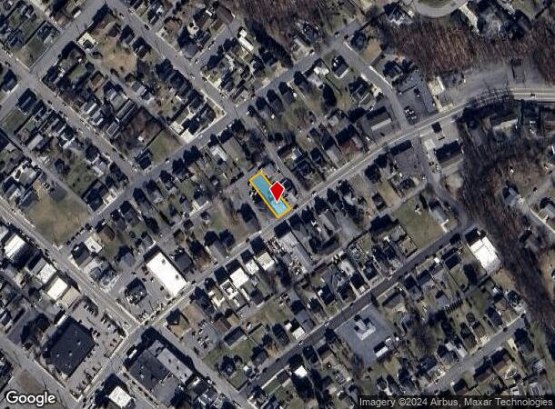  163 165 N Main St, Old Forge, PA Parcel Map