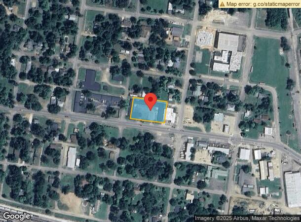  610 W Jackson St, Hugo, OK Parcel Map