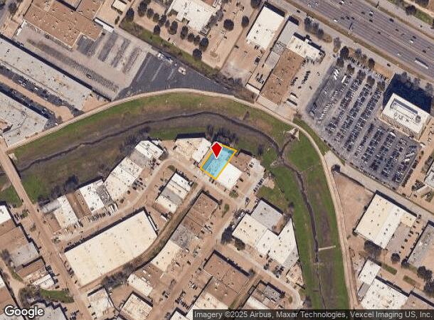  2514 Converse St, Dallas, TX Parcel Map