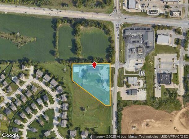 10410 S 25Th St, Bellevue, NE Parcel Map