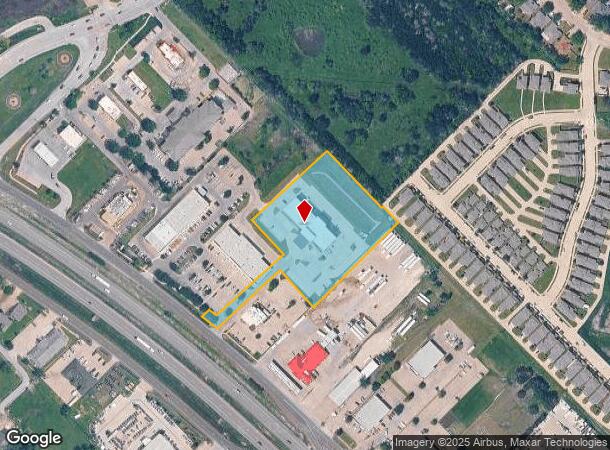  110 E Us Highway 80, Forney, TX Parcel Map