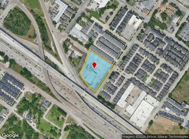  1800 Delano St, Houston, TX Parcel Map