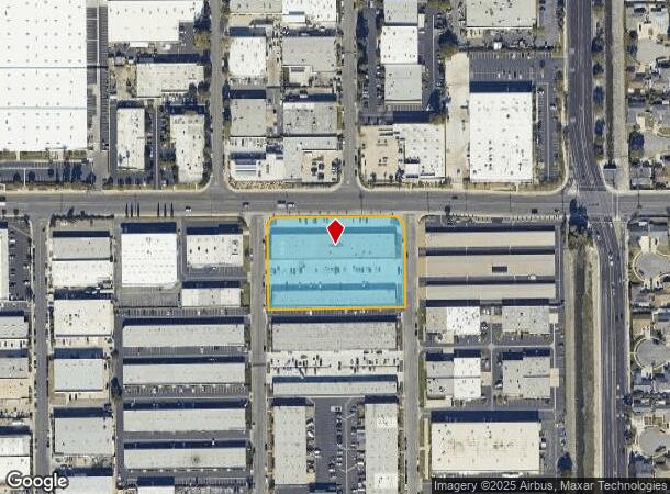 15541 Producer Ln, Huntington Beach, CA Parcel Map